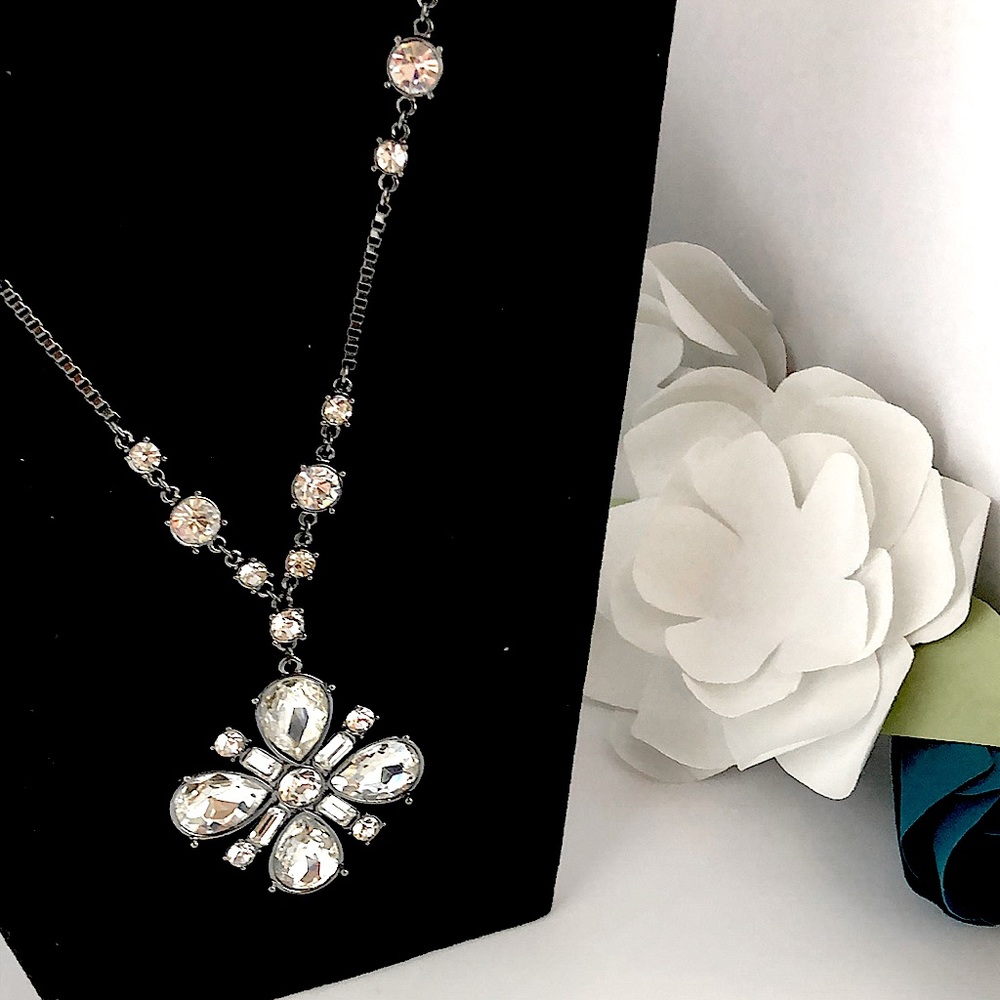 WHBM Rhinestone Necklace